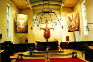 The chapel at RFSK in Easter 1993